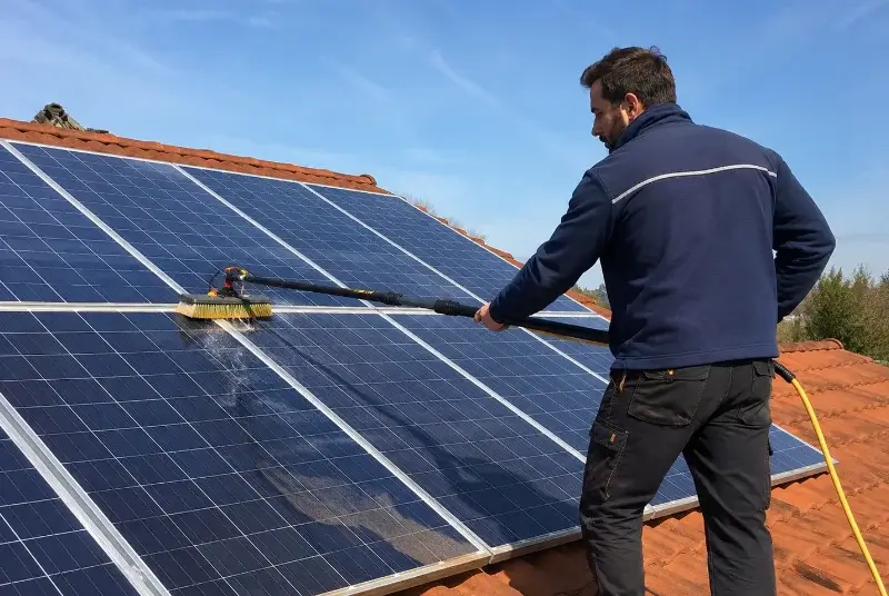 Nettoyage et entretien de panneaux solaires à Challain-la-Potherie
